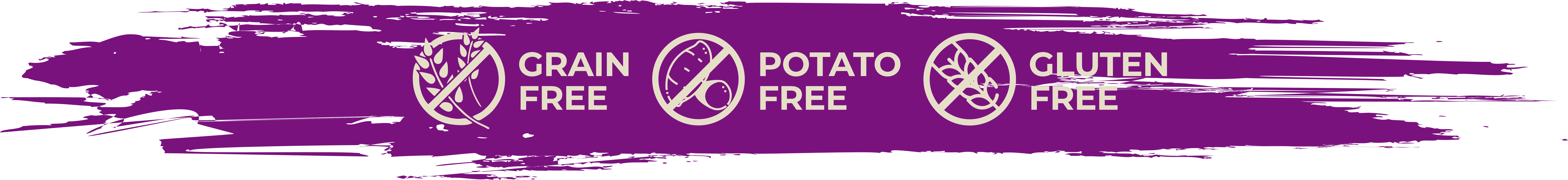 Grain Free, Potato Free, Gluten Free